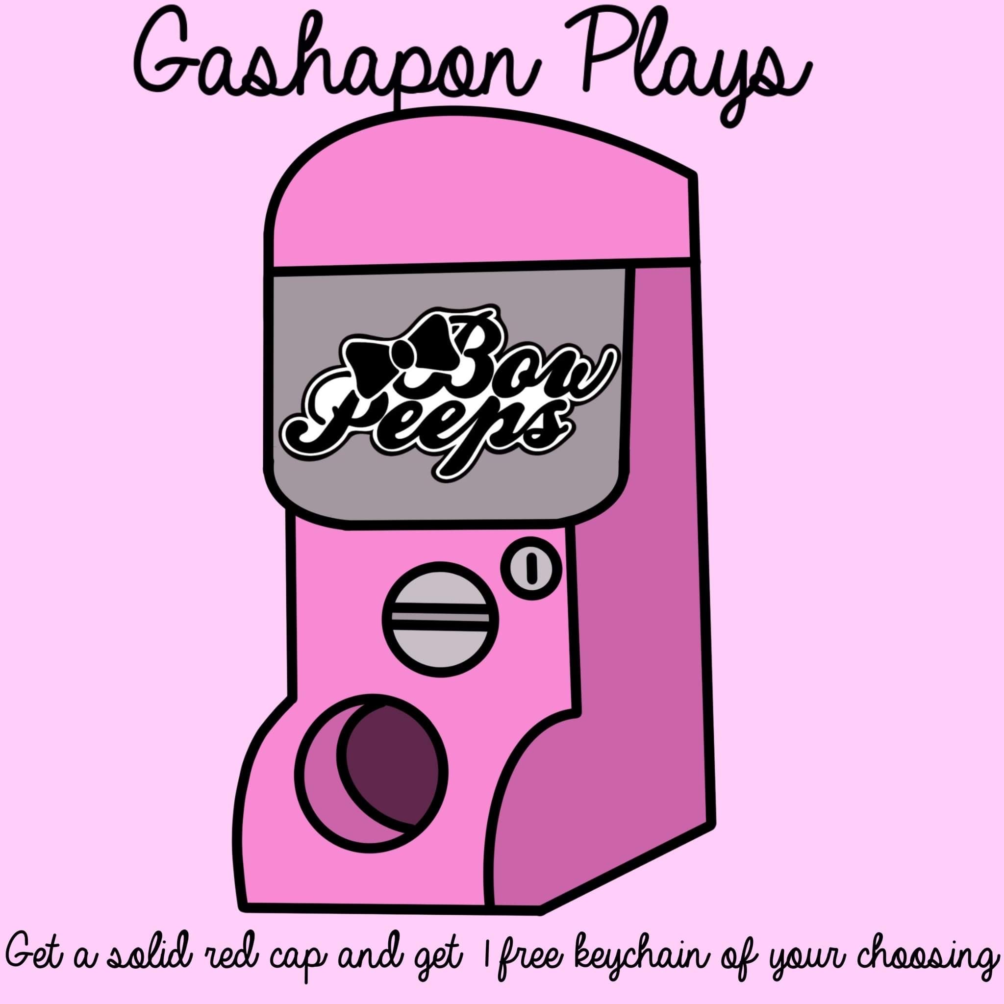 Key FOB Gashapon Play
