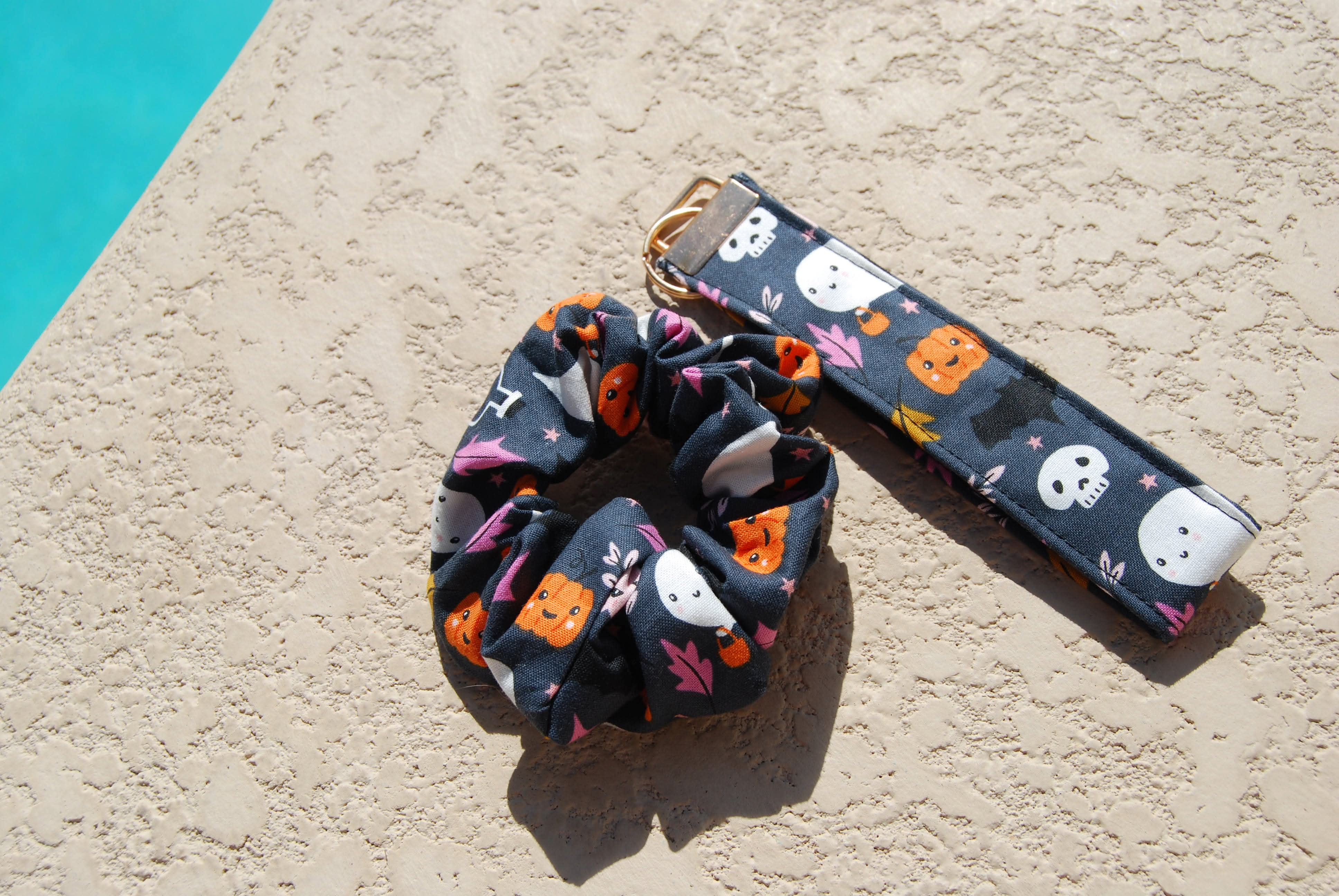Spooky Cute  Key FOB Wristlet
