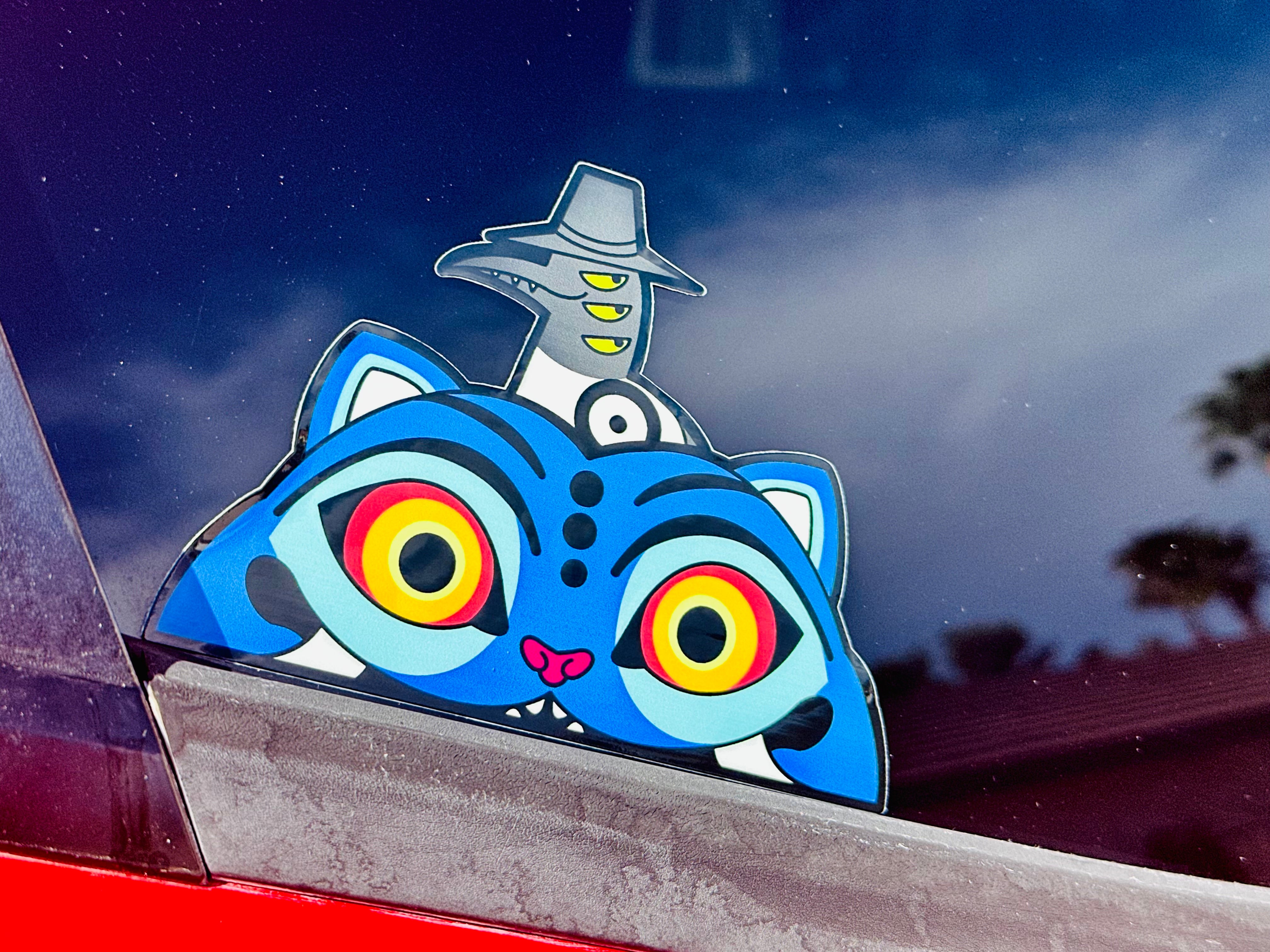 Derpy & Sussy Peeker Sticker/Car Decal