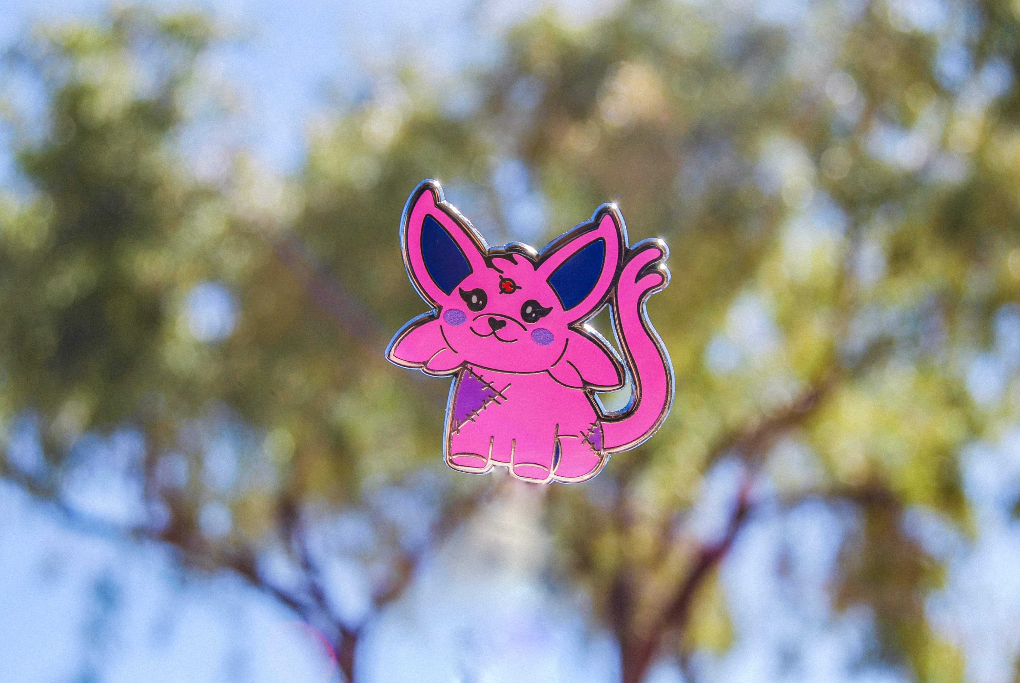 Psychic Type Plusheelution Enamel Pin