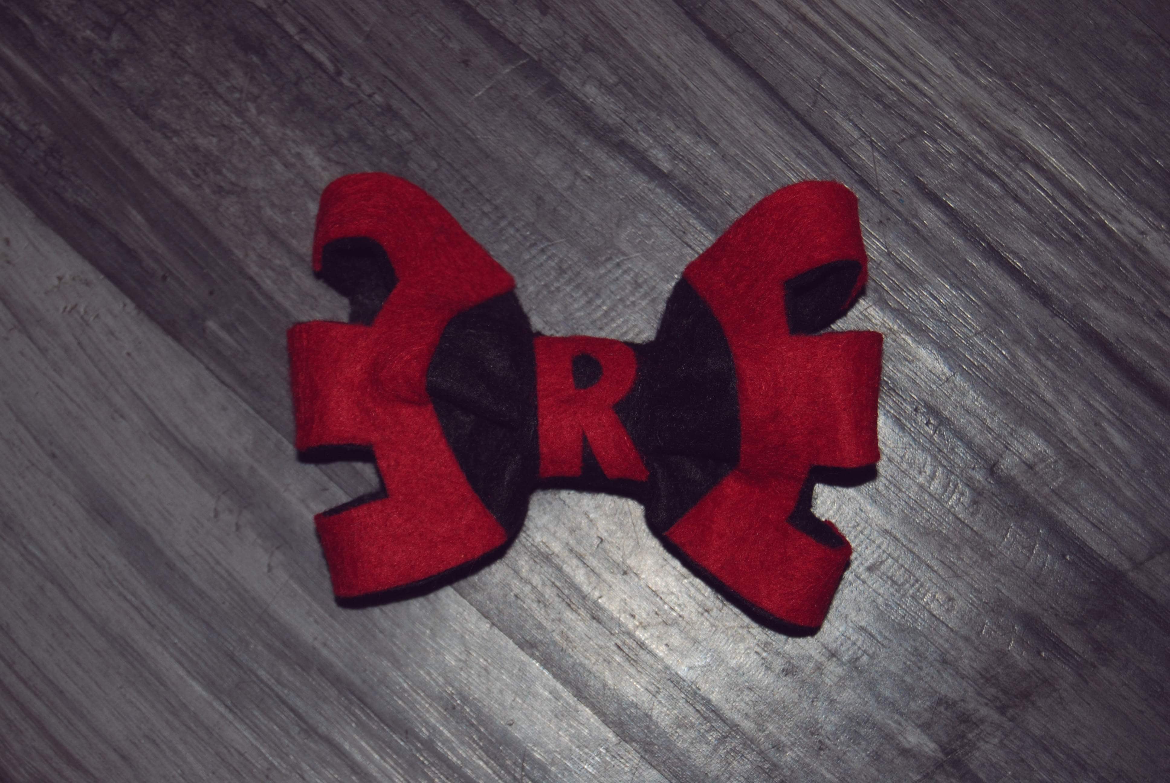 Red Riot Inspired Bow