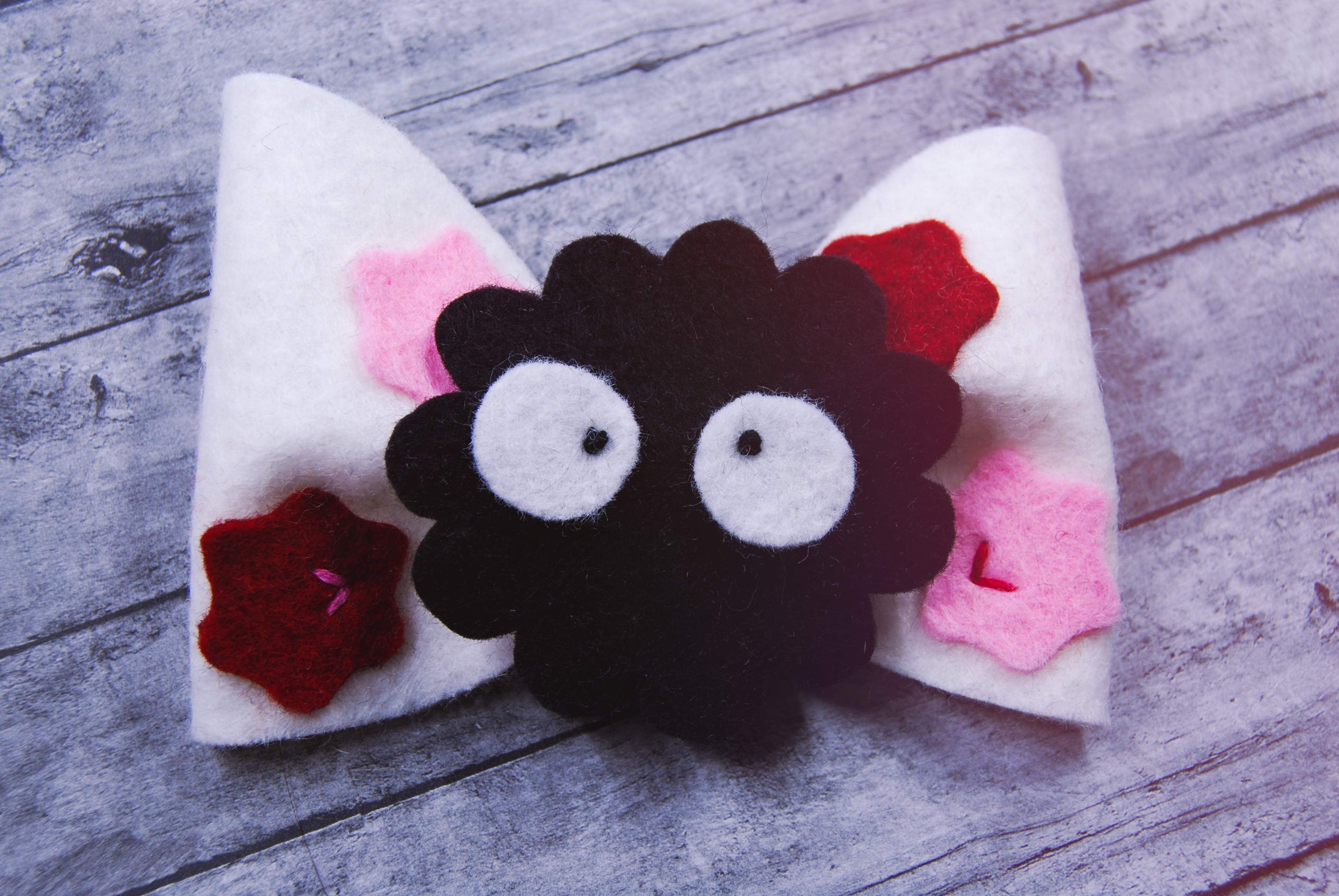 Valentine’s Soot Inspired Bow