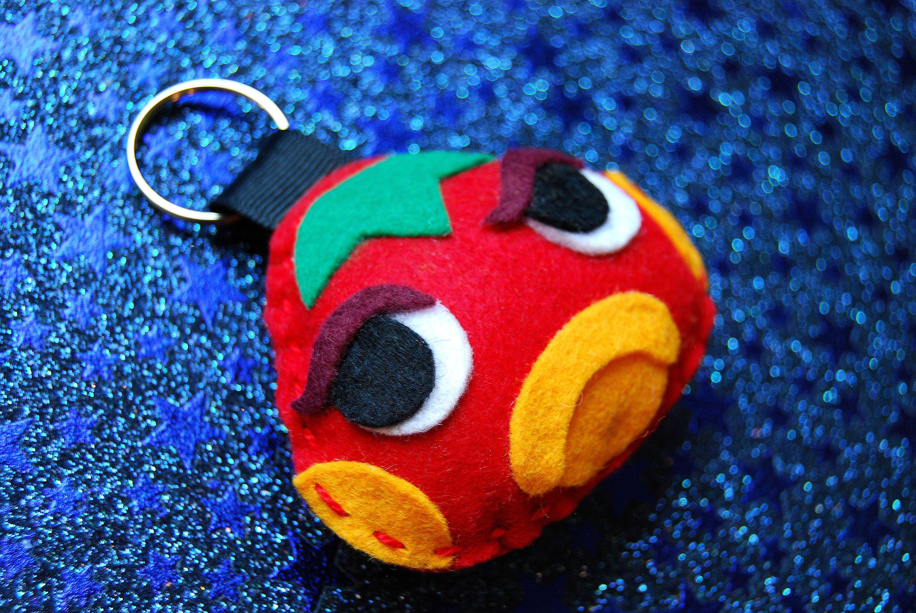 Ketchup Keychain - Animal Crossing - ACNH