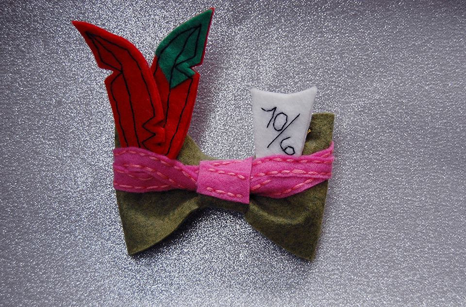 Mad Hatter Inspired Bow