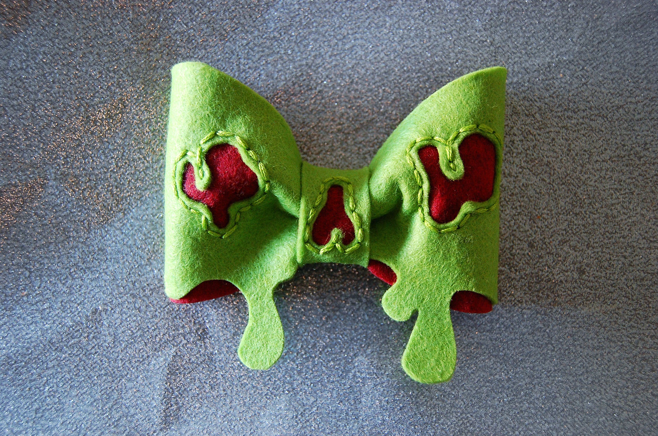 Poison Apple Inspired  Bow