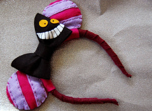Cheshire Cat Inspired Mouse Ears