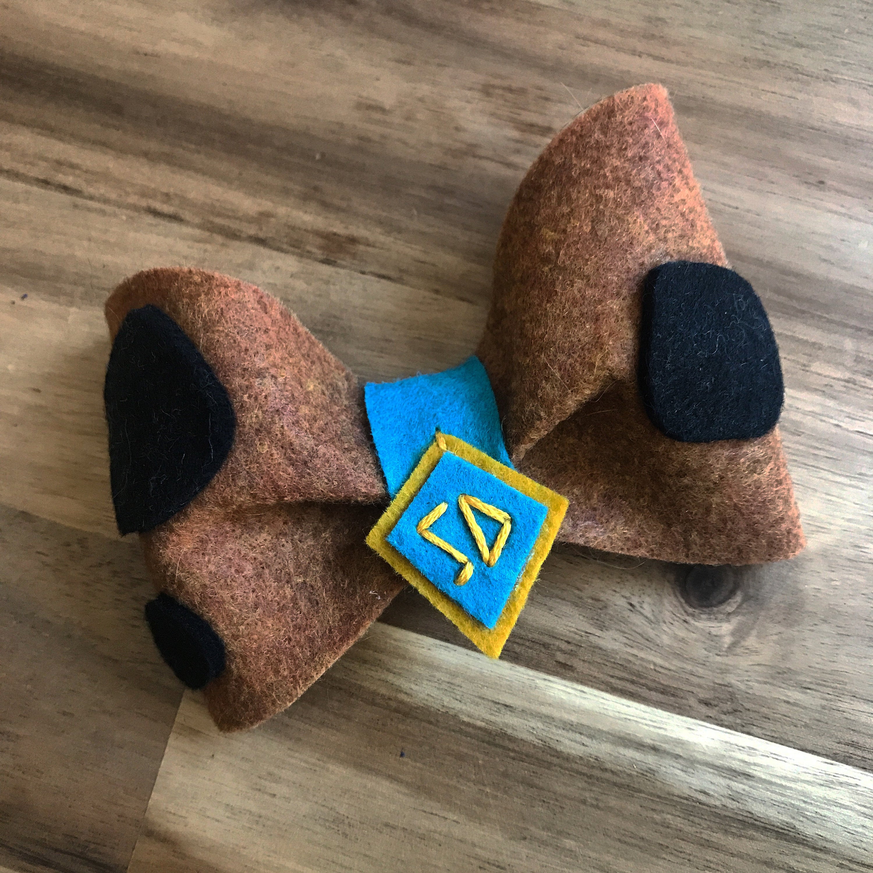 Scooby Inspired Bow
